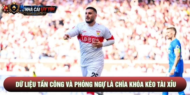Dữ liệu tấn công và phòng ngự là chìa khóa kèo tài xỉu